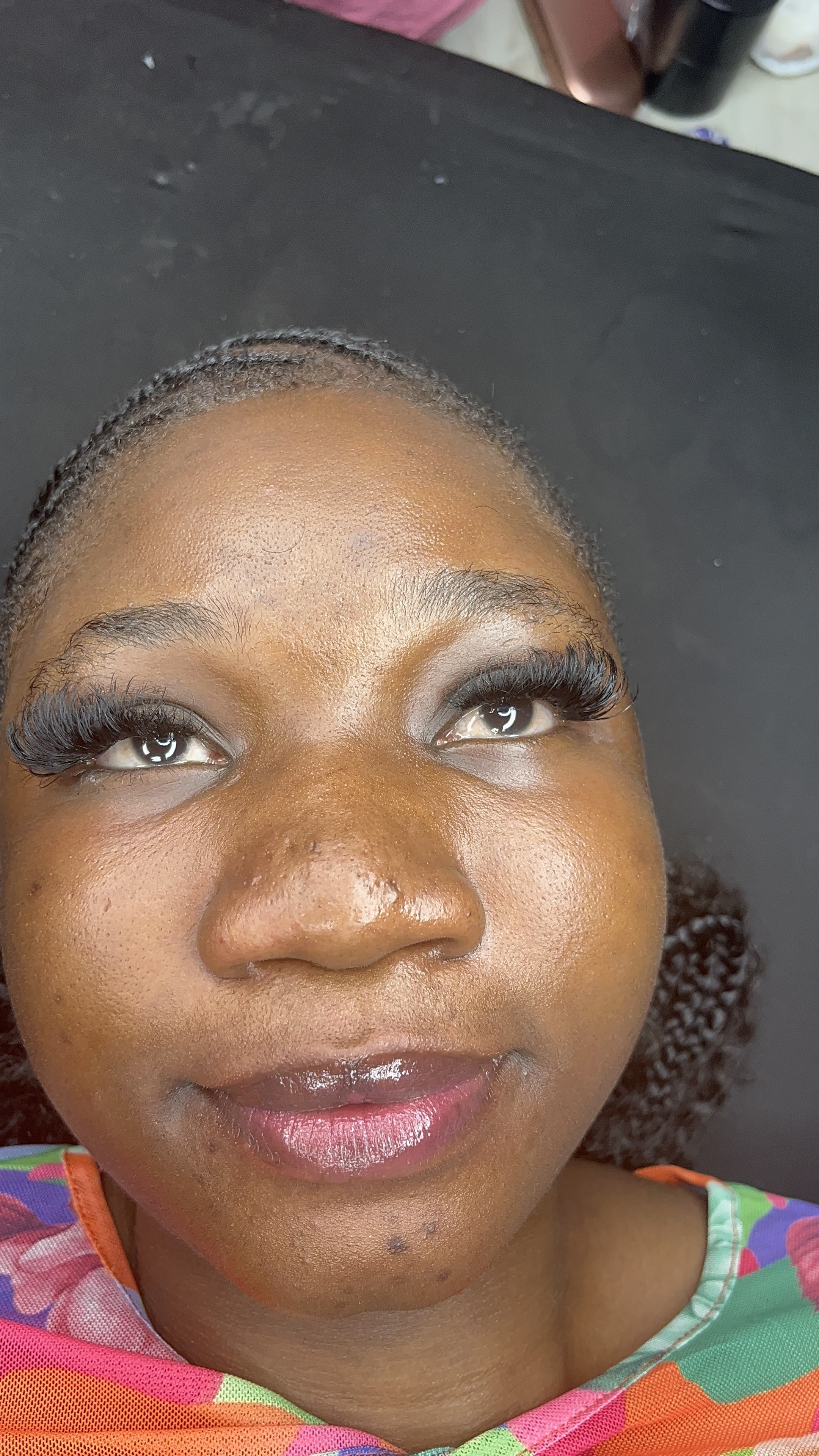 A professional nail and lash technician